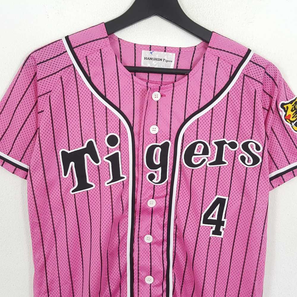 Streetwear × Vintage HANSHIN TIGERS Baseball Amer… - image 2