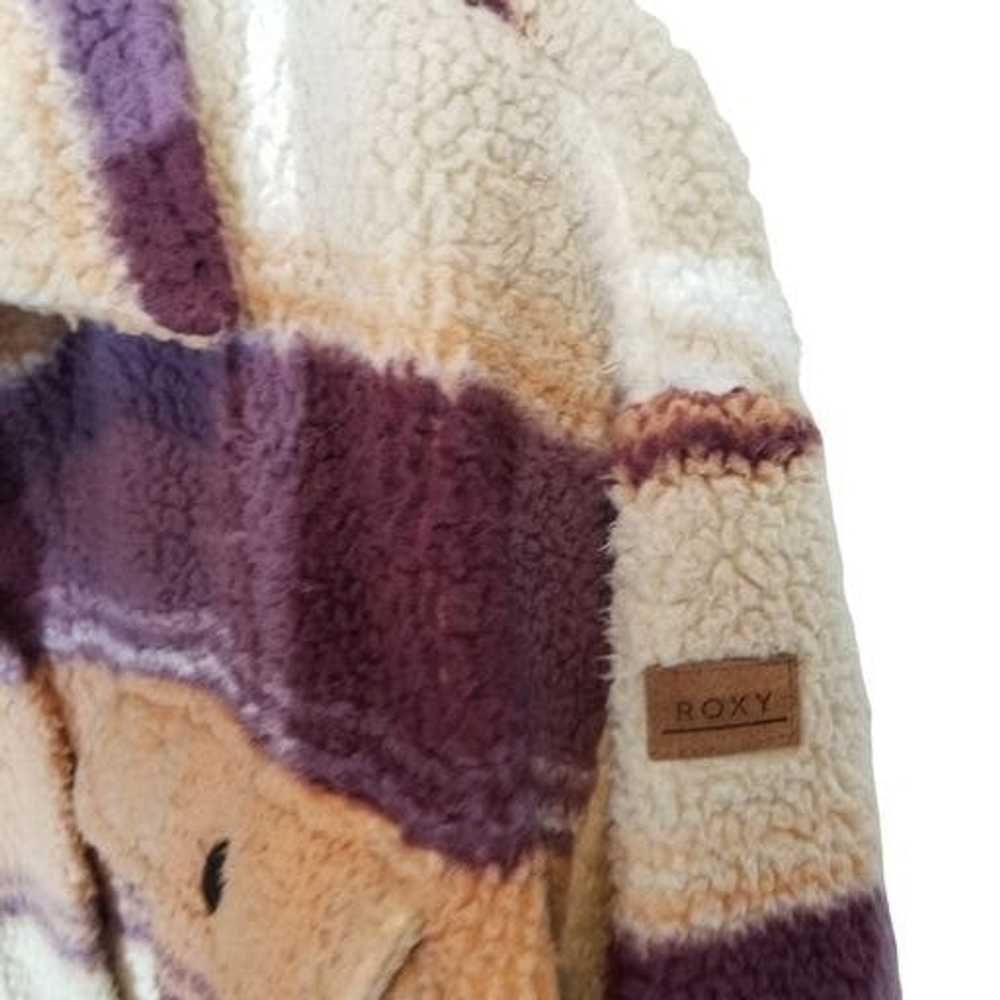 Other Roxy S Plaid Oversized Long Sleeve Fleece O… - image 7