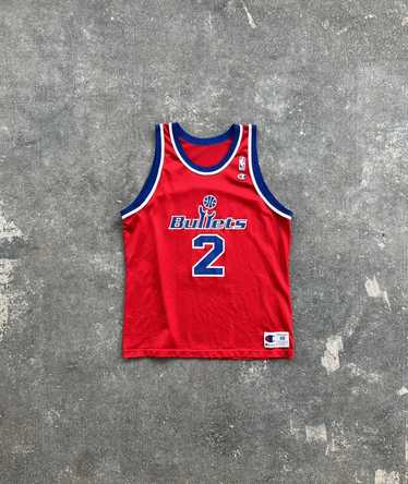 Vintage Calbert Cheaney Washington Bullets Champion Jersey NWOT 90s NBA  basketball – For All To Envy