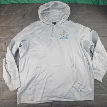 NFL Super Bowl 52 LII 1/2 Zip Up Jacket XL Eagles V. Patriots Volunteer Gear