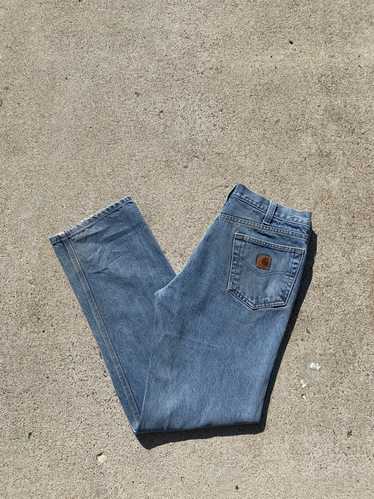 Carhartt × Vintage Vintage Carhartt Faded Blue De… - image 1