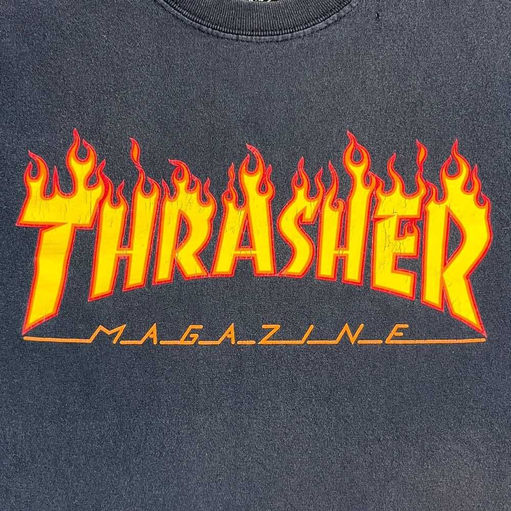 Thrasher Thrasher T-Shirt Small Black Skateboard … - image 3