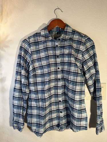 Orvis Orvis Blue Flannel Long Sleeve Small Lodge C