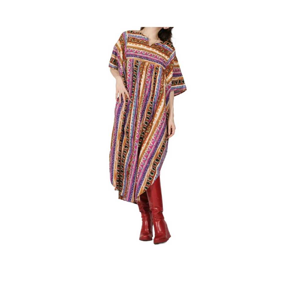 Gloria Vanderbilt Vintage Kaftan Dress Caftan One… - image 2