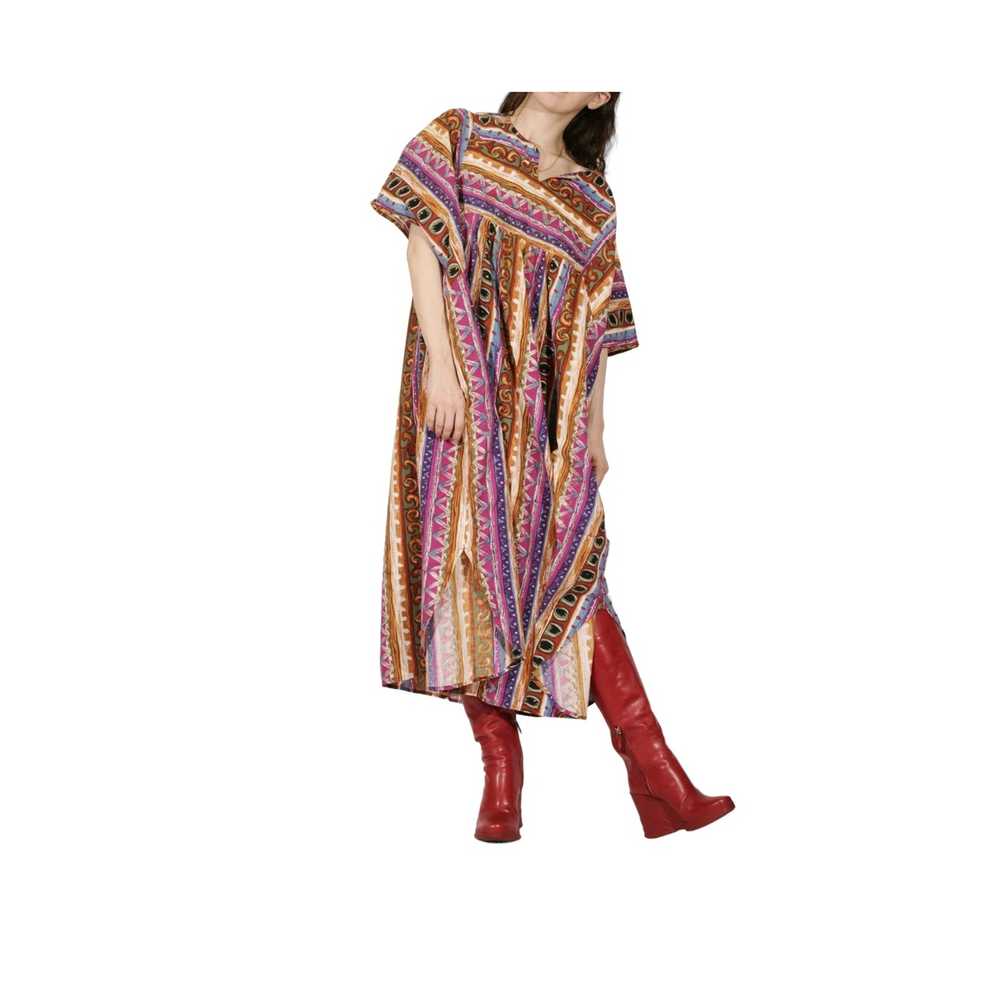 Gloria Vanderbilt Vintage Kaftan Dress Caftan One… - image 3