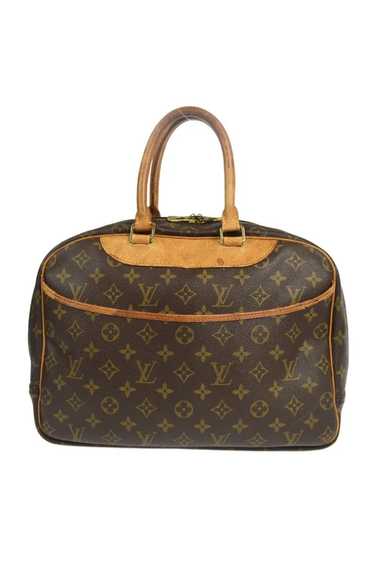 Pre-owned Louis Vuitton 1999 Malesherbes Monogram Tote Bag In Brown