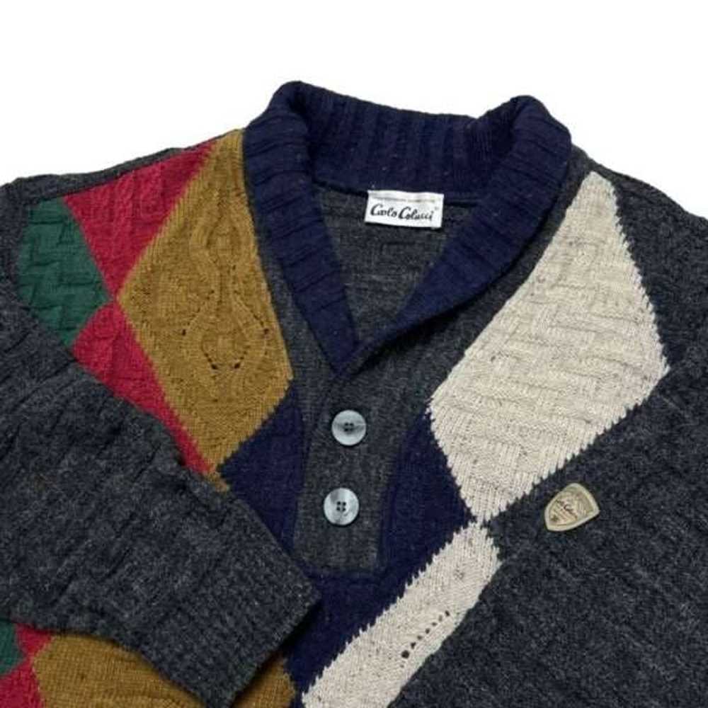 Carlo Colucci × Vintage Vintage Cardigan Carlo Co… - image 2