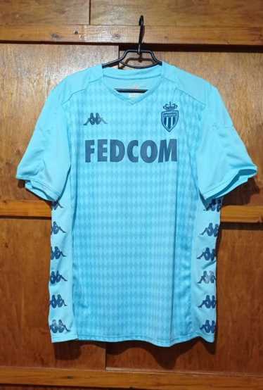 Kappa × Soccer Jersey × Vintage AC Monaco FC 2019 