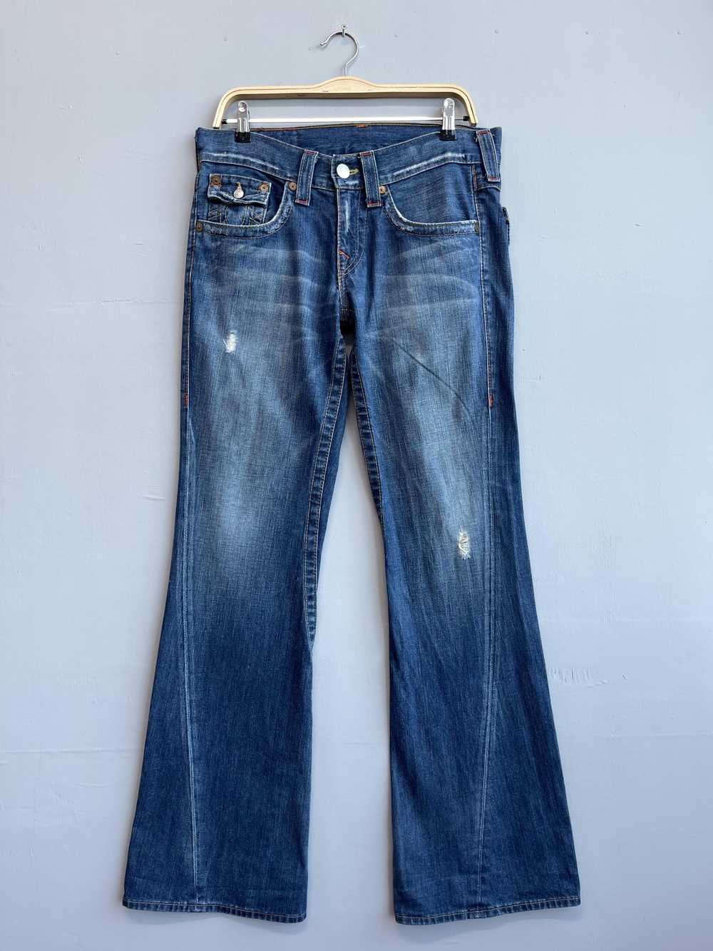 Distressed Denim × Japanese Brand × True Religion… - image 1