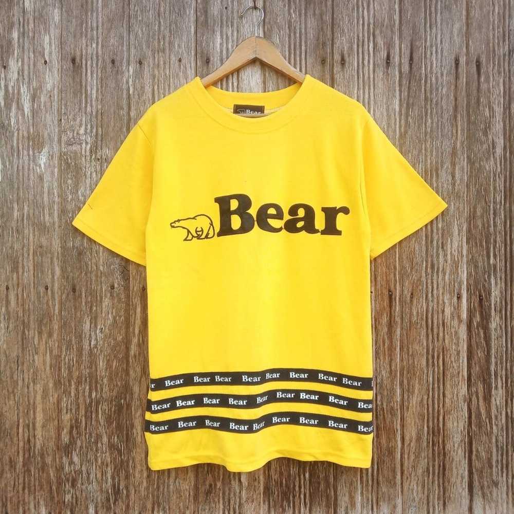 Golden Bear × Vintage Vintage BEAR Big Logo With … - image 1