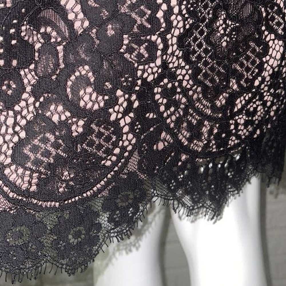 Other Loft Lace Cold Shoulder Black Dress Size 12 - image 10