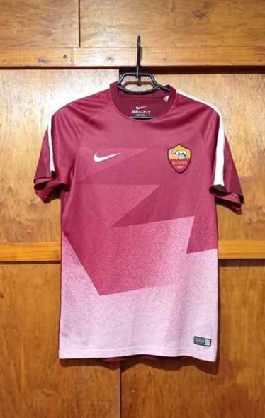 Nike × Soccer Jersey × Vintage ROMA 2015 2016 TRAI