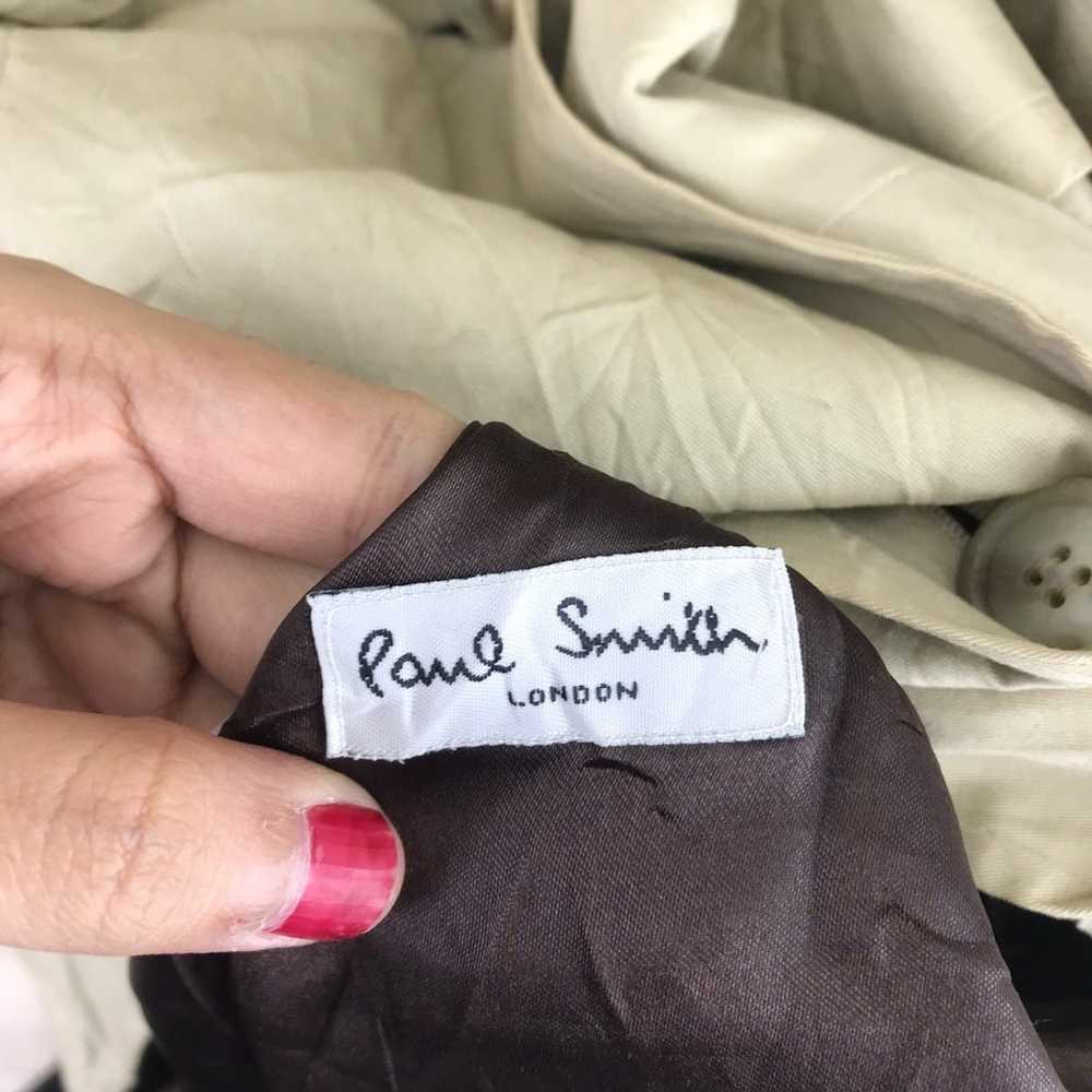 Paul Smith Vintage PAUL SMITH LONDON Beige Trench… - image 4