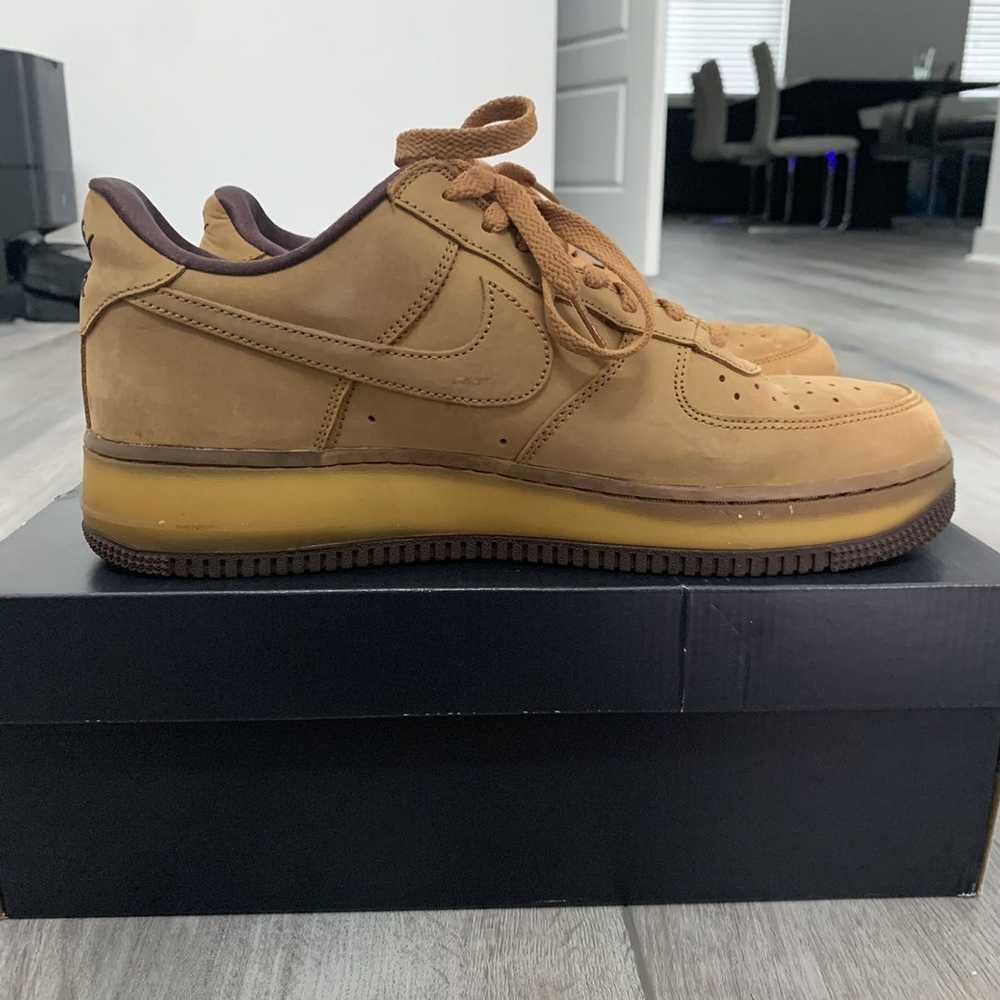 Nike Air Force 1 Wheat Mocha Size 9.5 - image 10