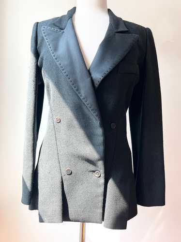 Givenchy Black silk blazer (36) - Used, Secondhand