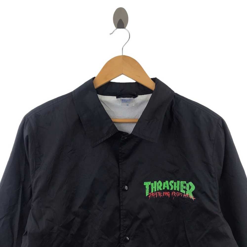 Thrasher THRASHER SKATE MAG From Hell Black Windb… - image 3