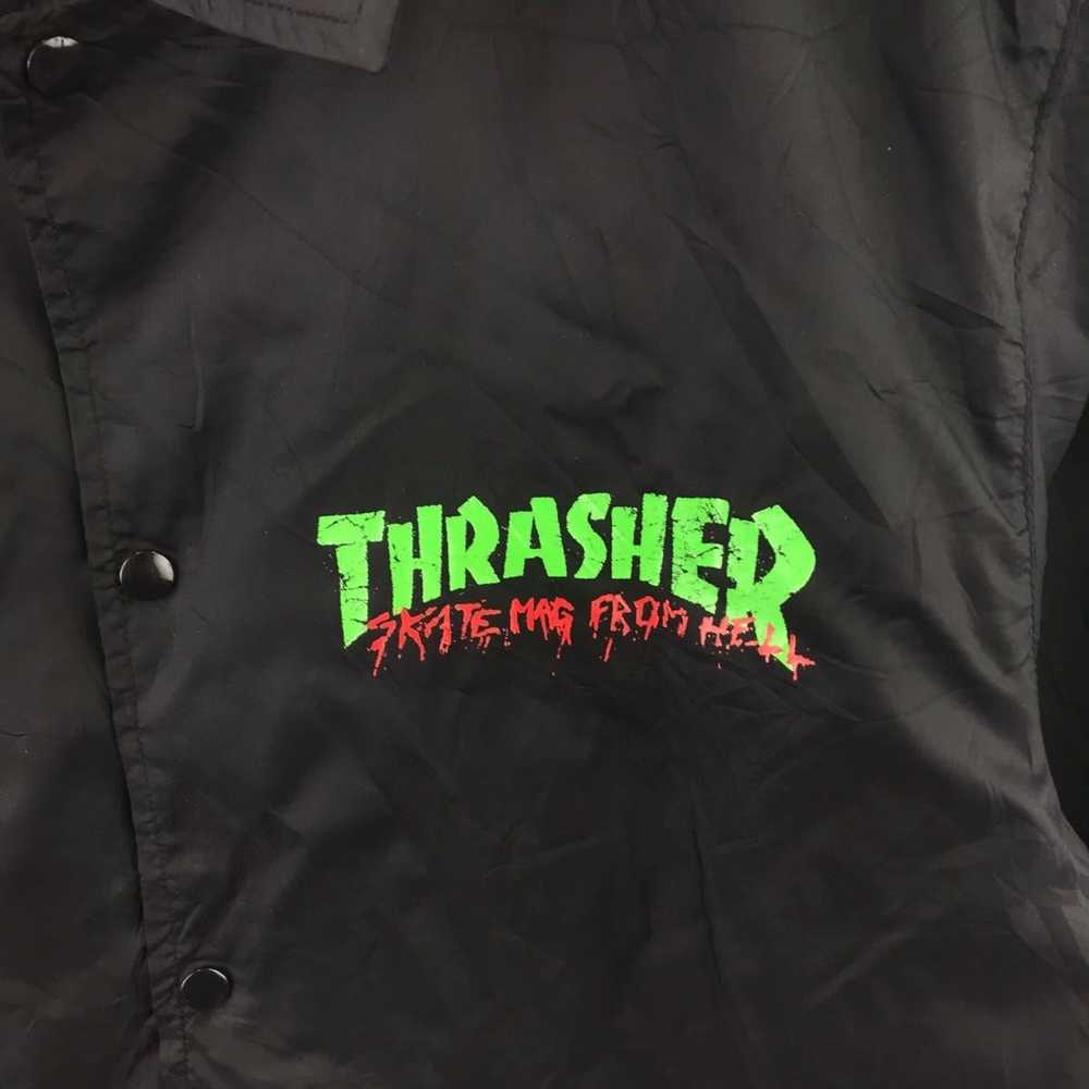 Thrasher THRASHER SKATE MAG From Hell Black Windb… - image 5