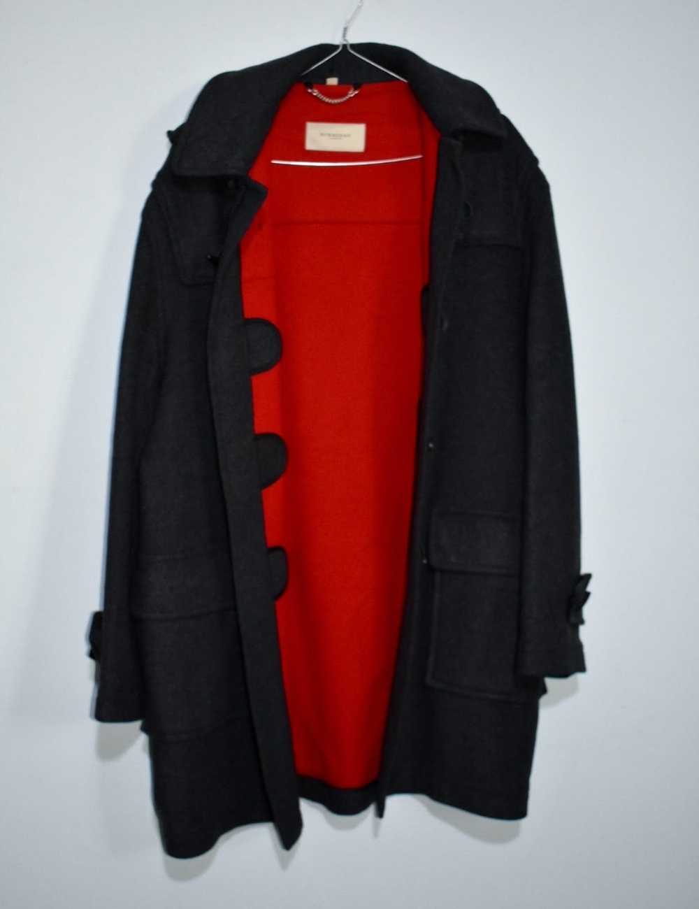 Burberry Burberry london new duffle coat red lini… - image 1