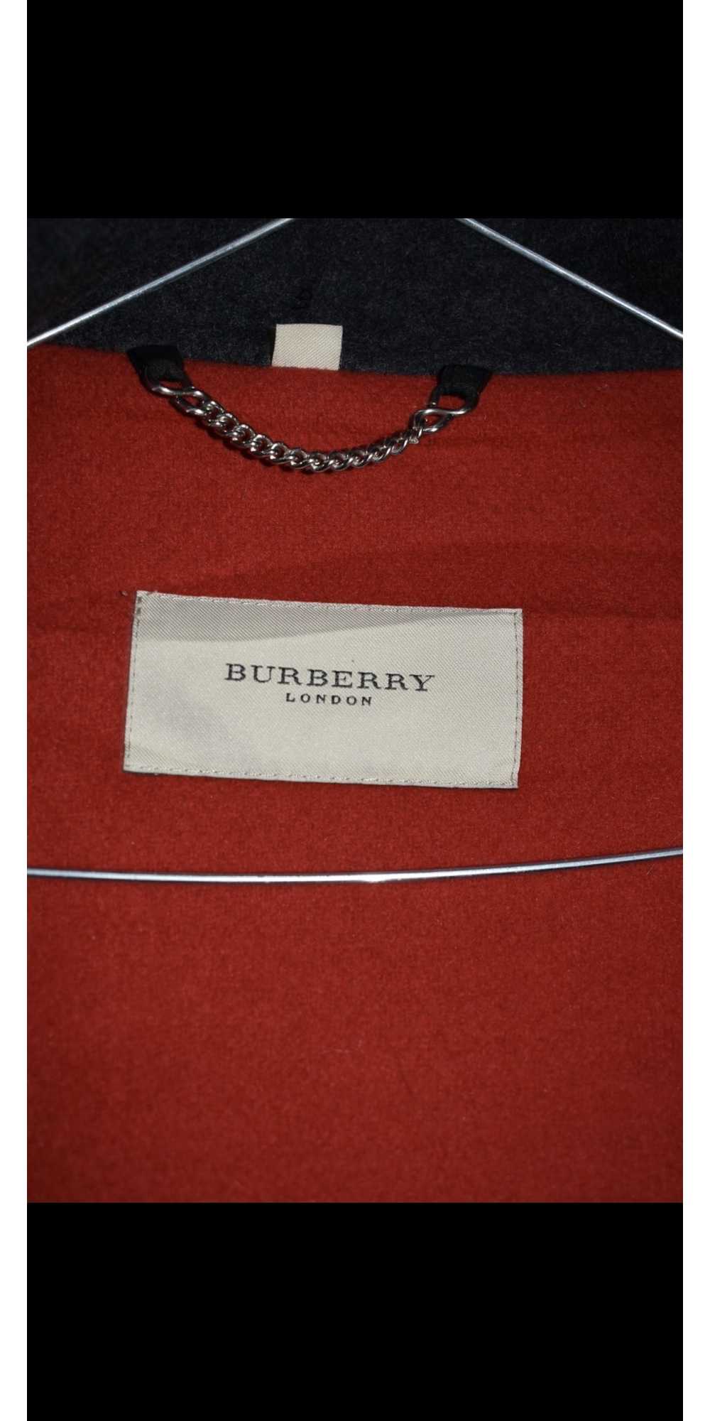 Burberry Burberry london new duffle coat red lini… - image 9