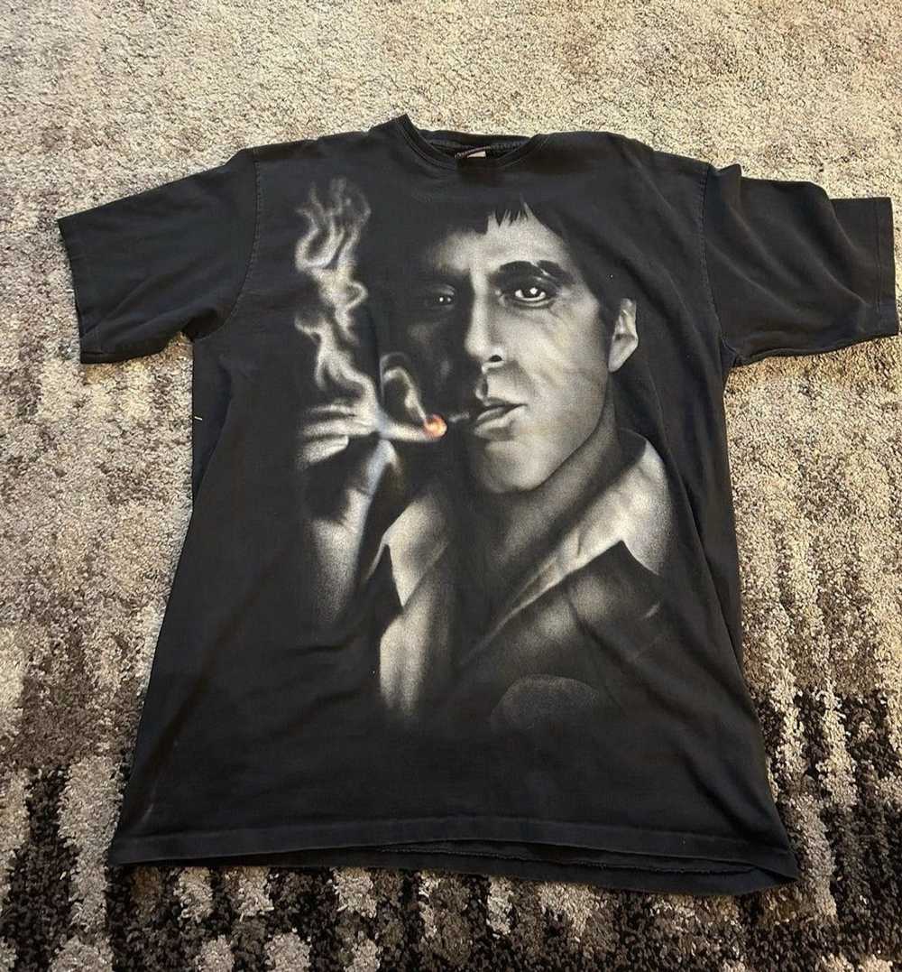 Movie × Rap Tees × Vintage 90s vintage Scarface T… - image 1