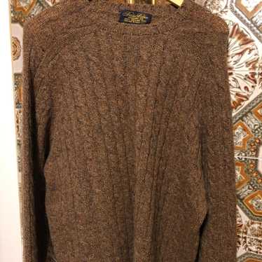 Brooks Brothers "The Brown Wool" Sweater - image 1