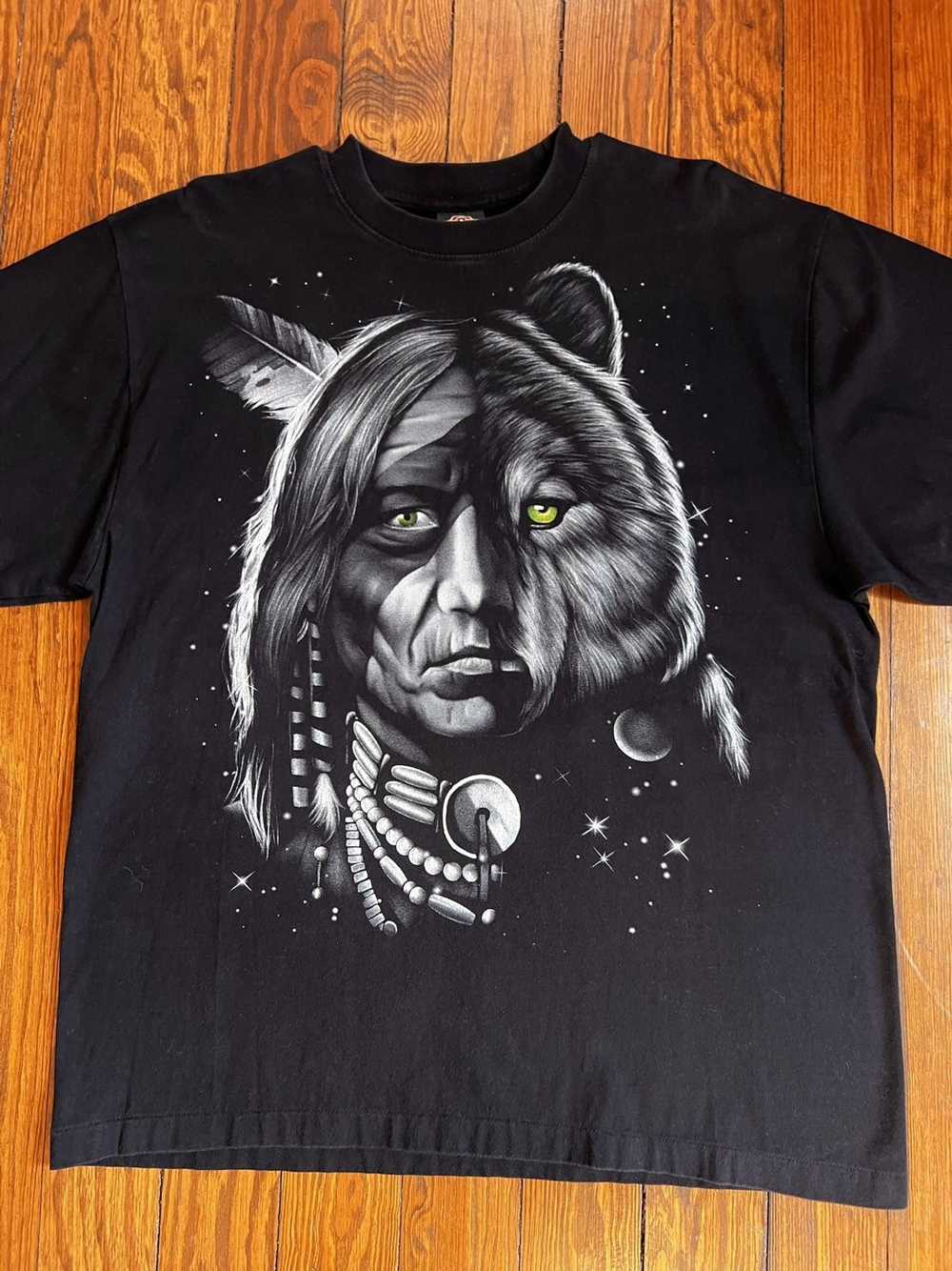 Vintage Vintage 90s Rock Eagle Native American Wo… - image 1