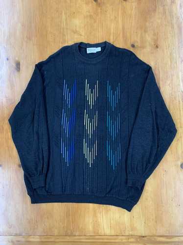 Coloured Cable Knit Sweater × Vintage Vintage Rain