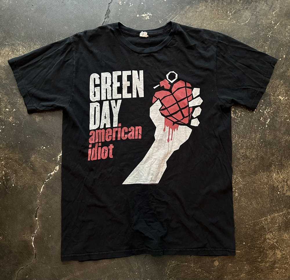 Band Tees × Rock Tees × Vintage 2010 Green Day Am… - image 1