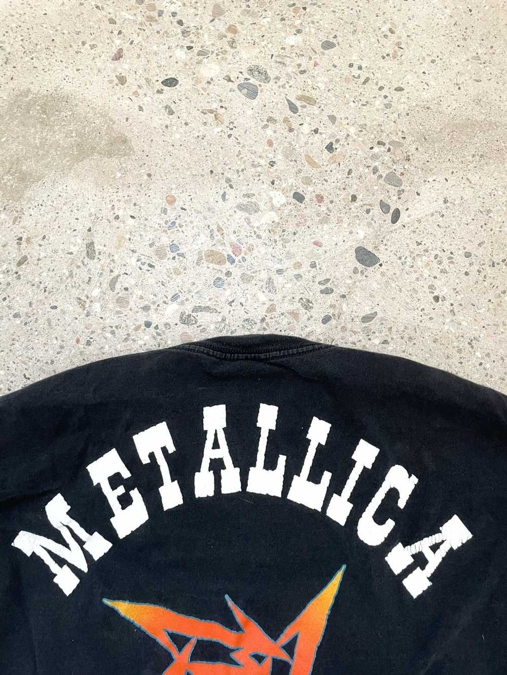 Metallica Vintage Metallica Longsleeve Band T Shi… - image 3