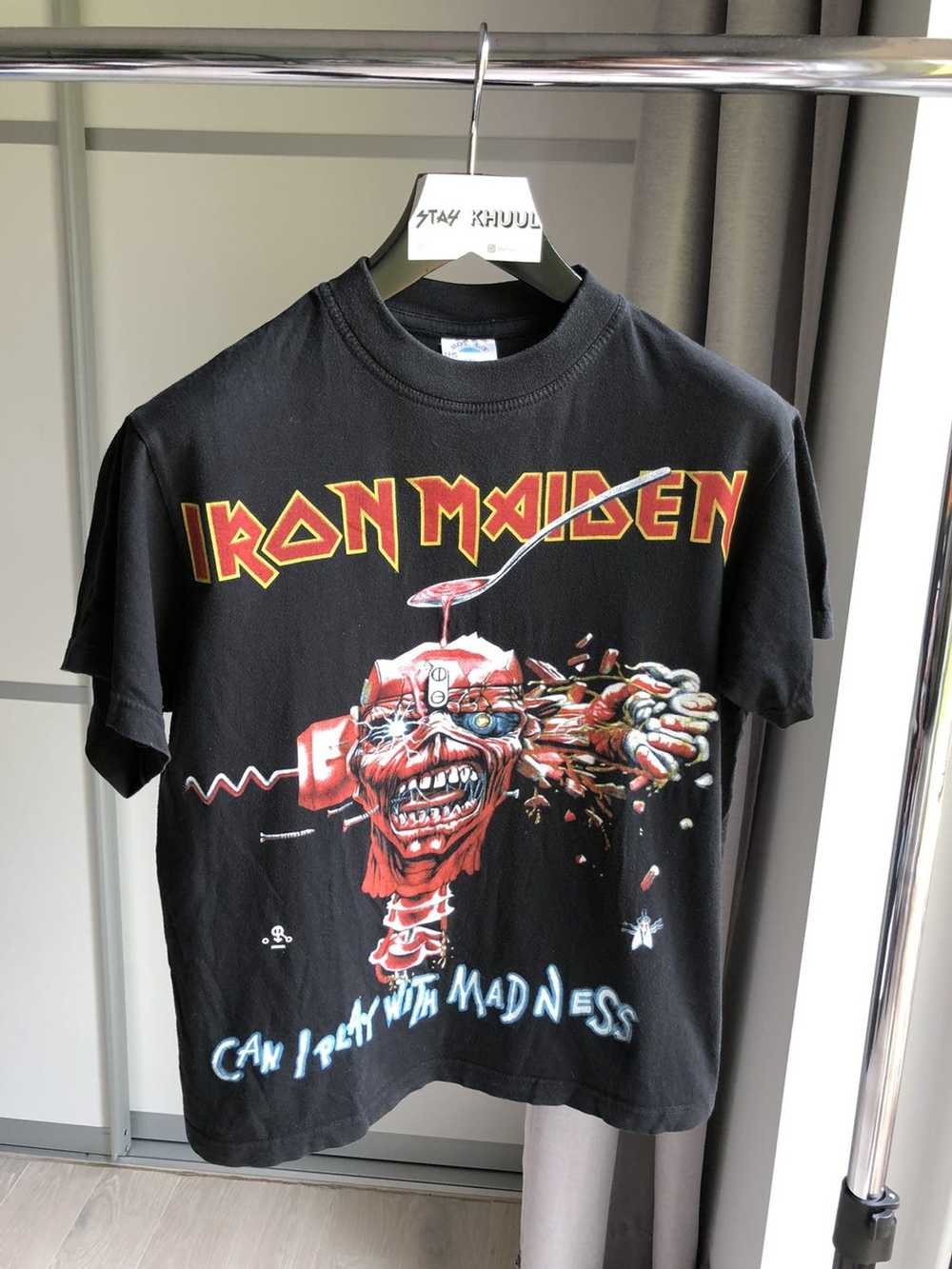 Band Tees × Iron Maiden × Vintage Vintage Iron Ma… - image 1