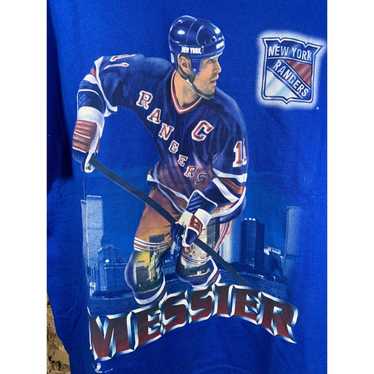 Hollister NHL NY Rangers hockey print t-shirt in blue