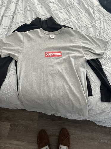 Supreme Box Logo 20th Anniversary Tee SS2014 White Size M 100% Authentic T- Shirt