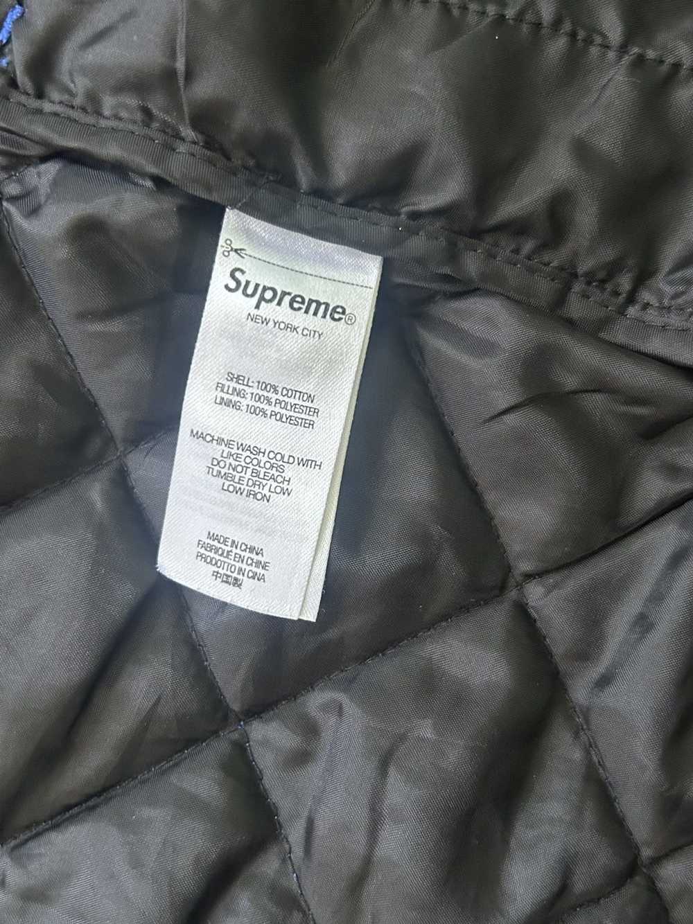 Supreme Supreme Quilted Plaid Flannel Shirt - image 4