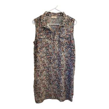 Loft Loft outlet LP floral sleeveless dress - image 1