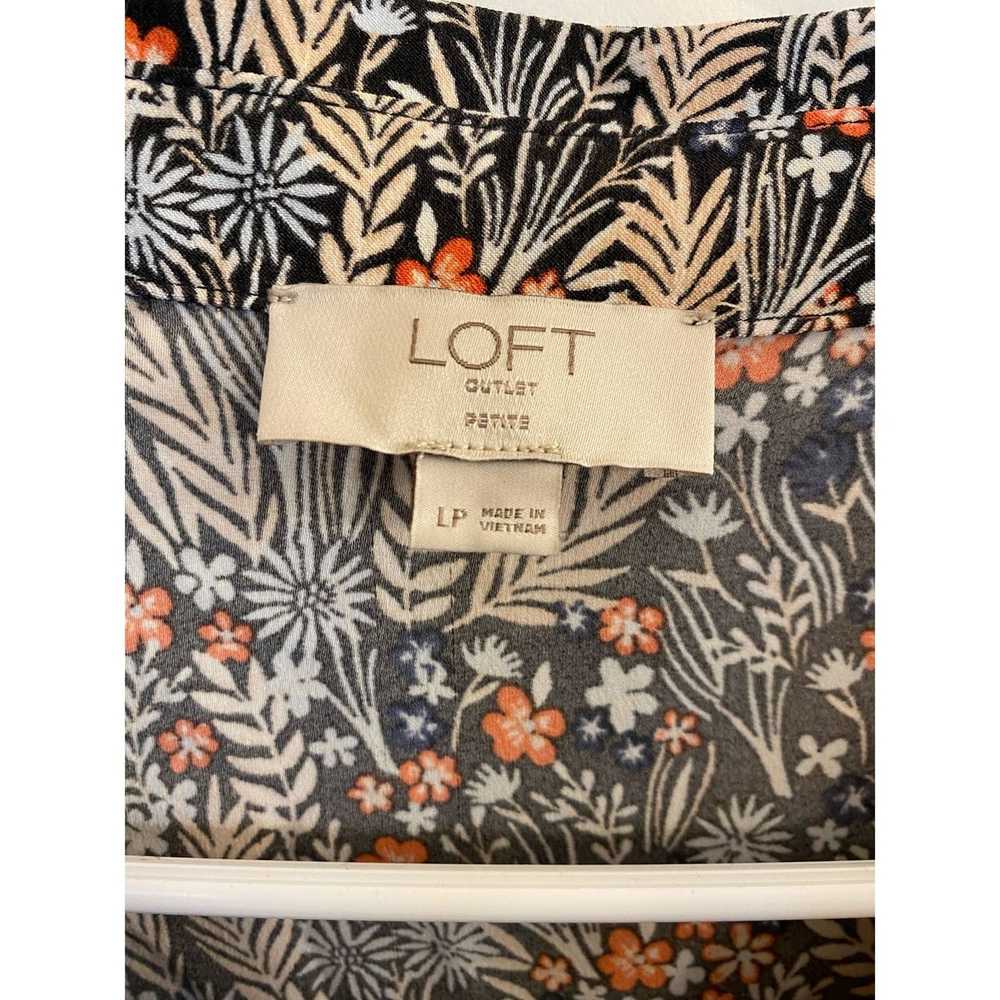 Loft Loft outlet LP floral sleeveless dress - image 3