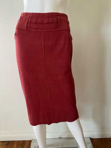 Alaia Vintage Alaïa Paris Zipper Skirt 1986