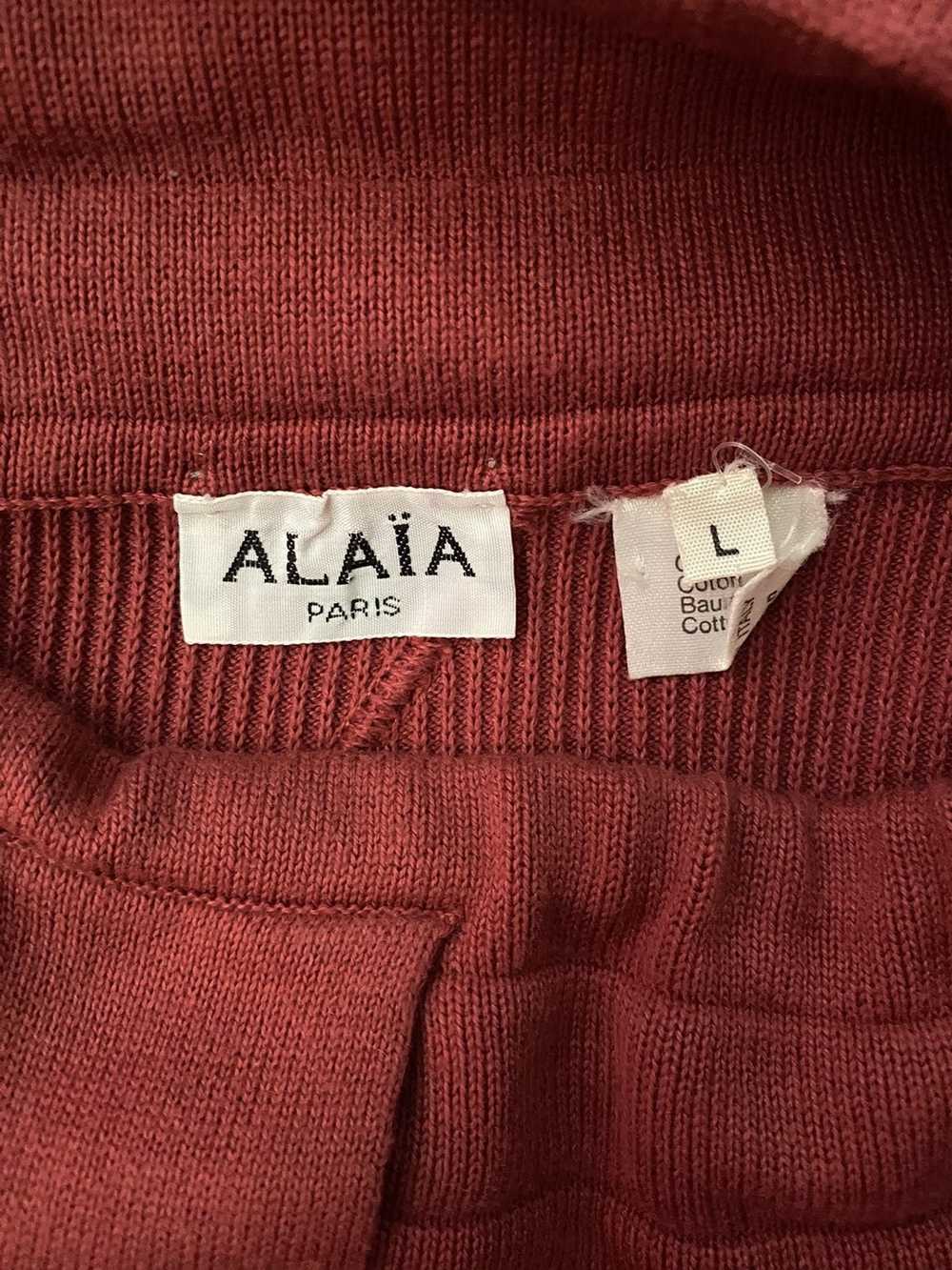 Alaia Vintage Alaïa Paris Zipper Skirt 1986 - image 7