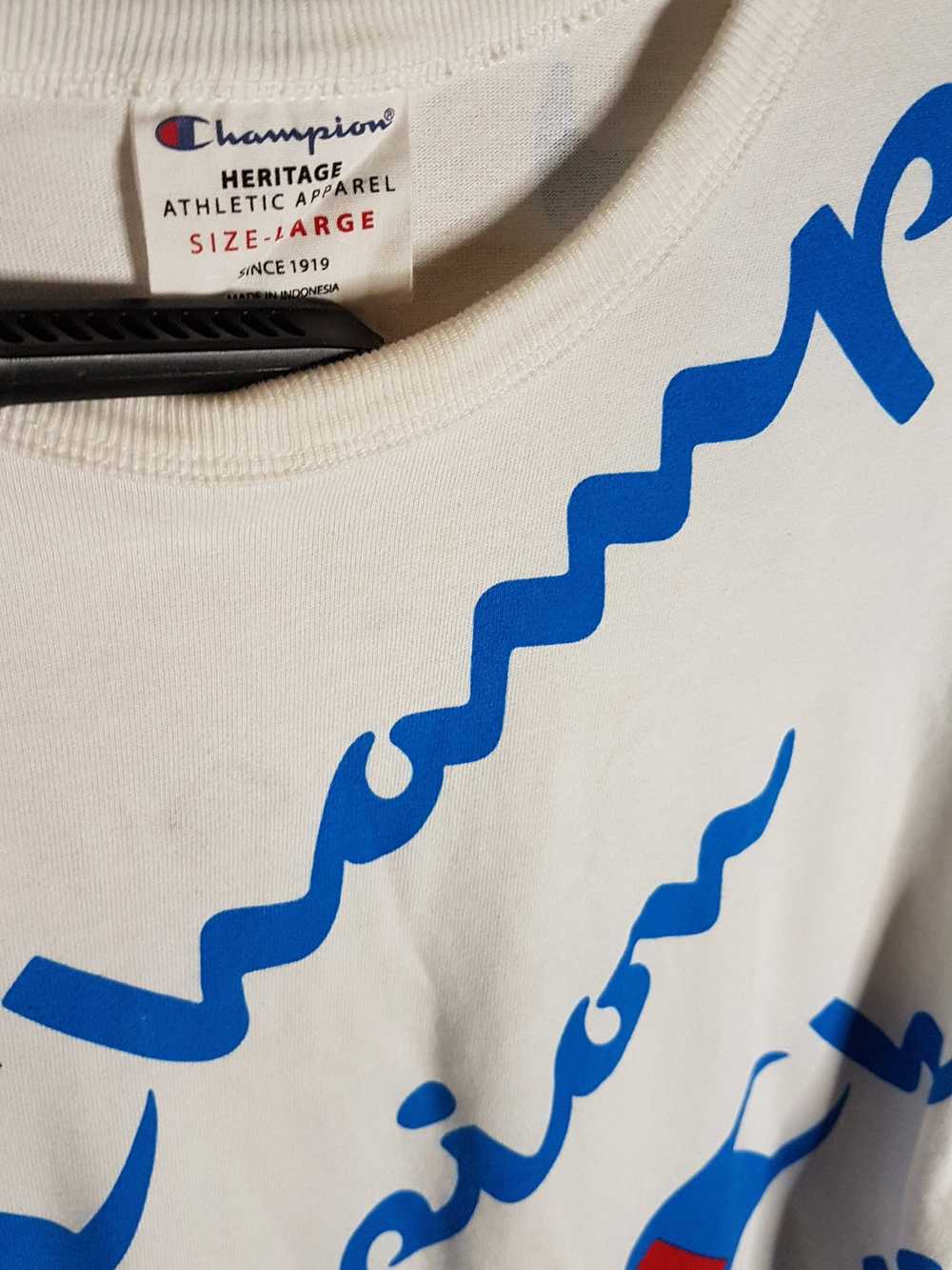 Champion Champion Heritage All-Over Big Script Tee - image 3