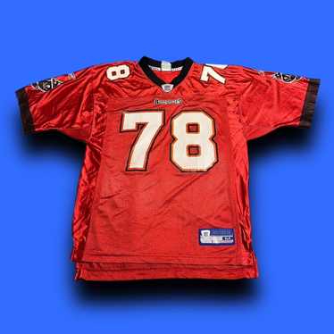 2009-11 TAMPA BAY BUCCANEERS FREEMAN #5 REEBOK ON FIELD JERSEY (ALTERNATE)  5XL