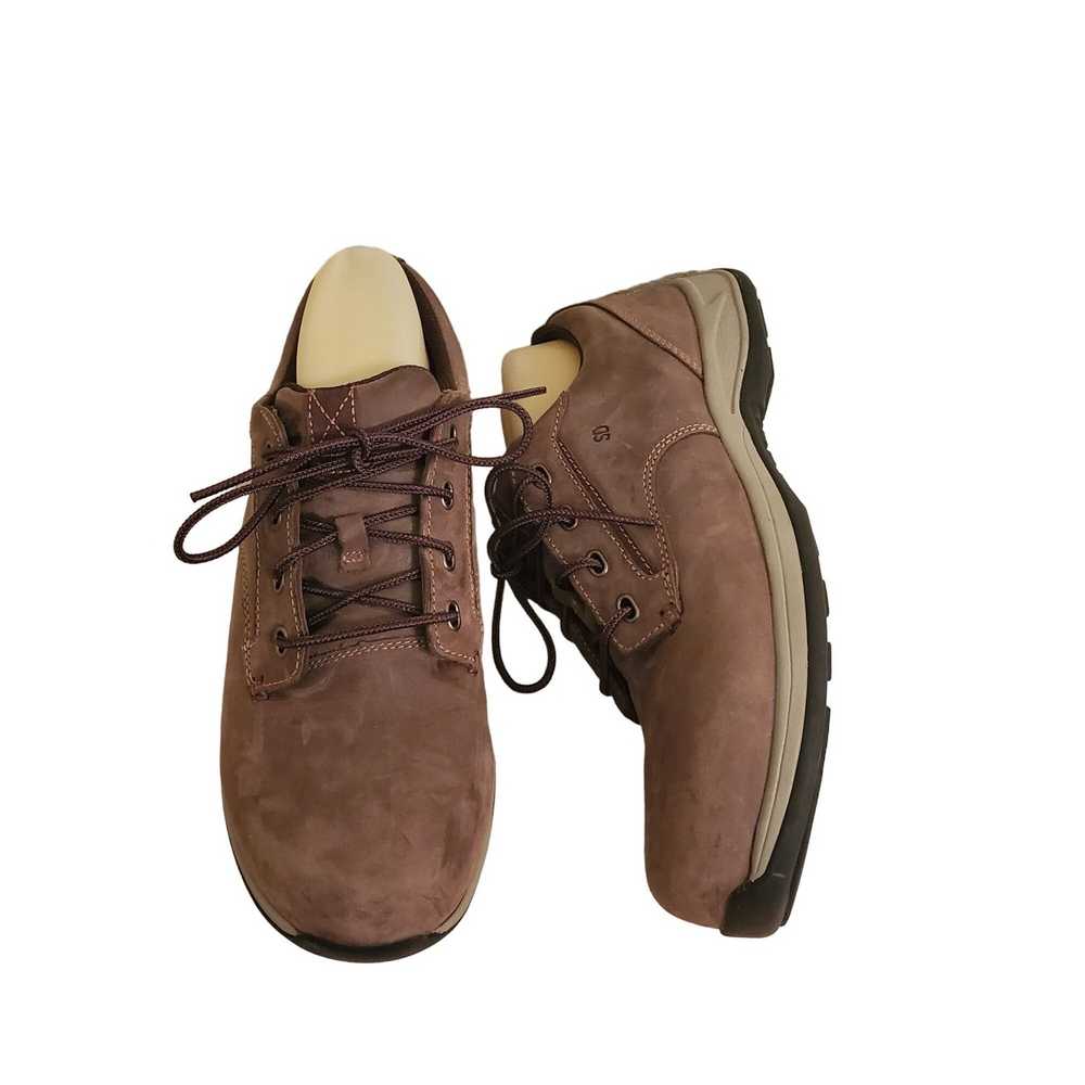 Red Wing Red Wing 9 Brown Leather Work Shoes Lace… - image 1