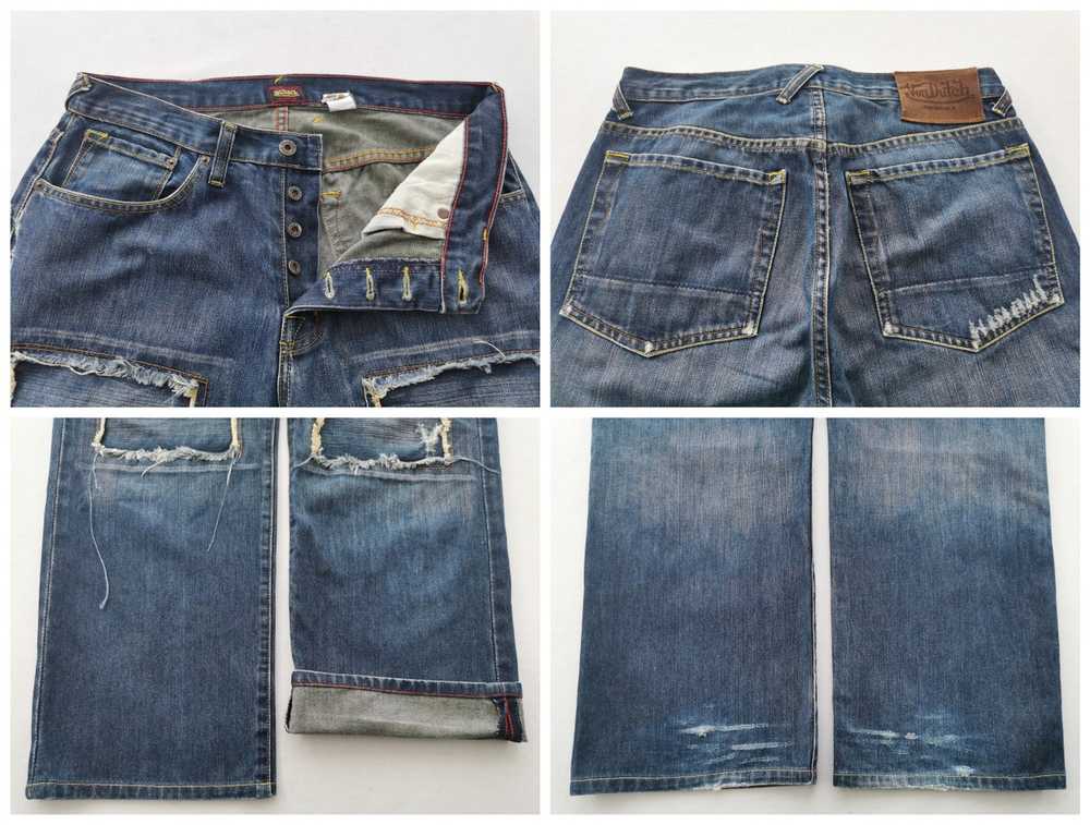 Von Dutch Vintage 90s Von Dutch Denim Jeans Size … - image 8