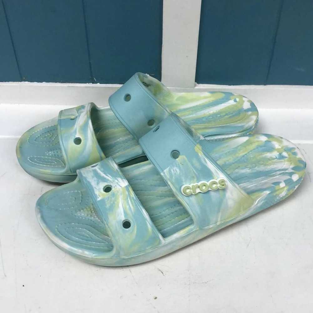 Crocs Crocs Classic Tie Sandal mint green unisex … - image 2