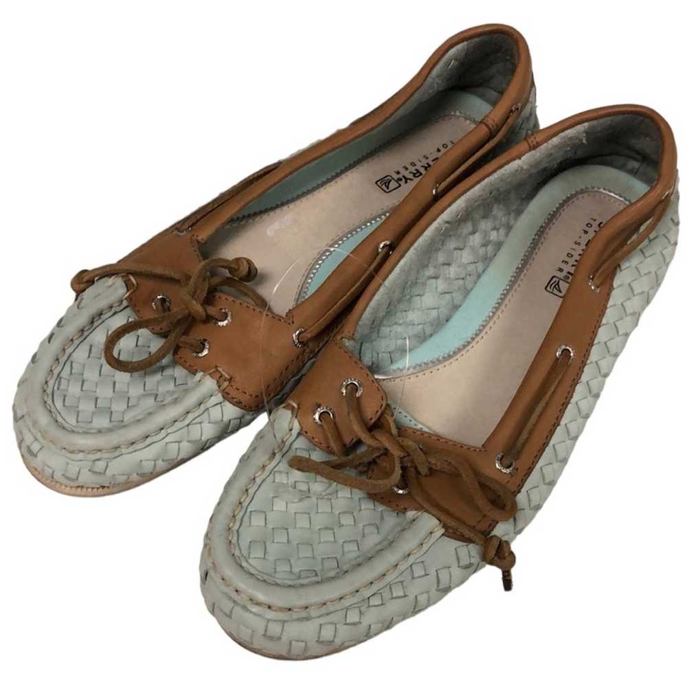 Sperry SPERRY TOPSIDER Audrey Mint Boat Deck Shoe… - image 1