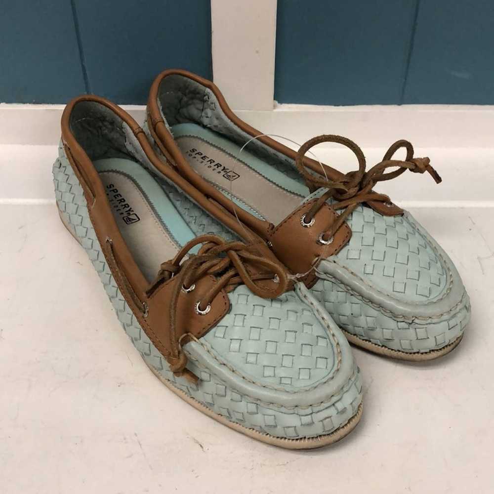 Sperry SPERRY TOPSIDER Audrey Mint Boat Deck Shoe… - image 2
