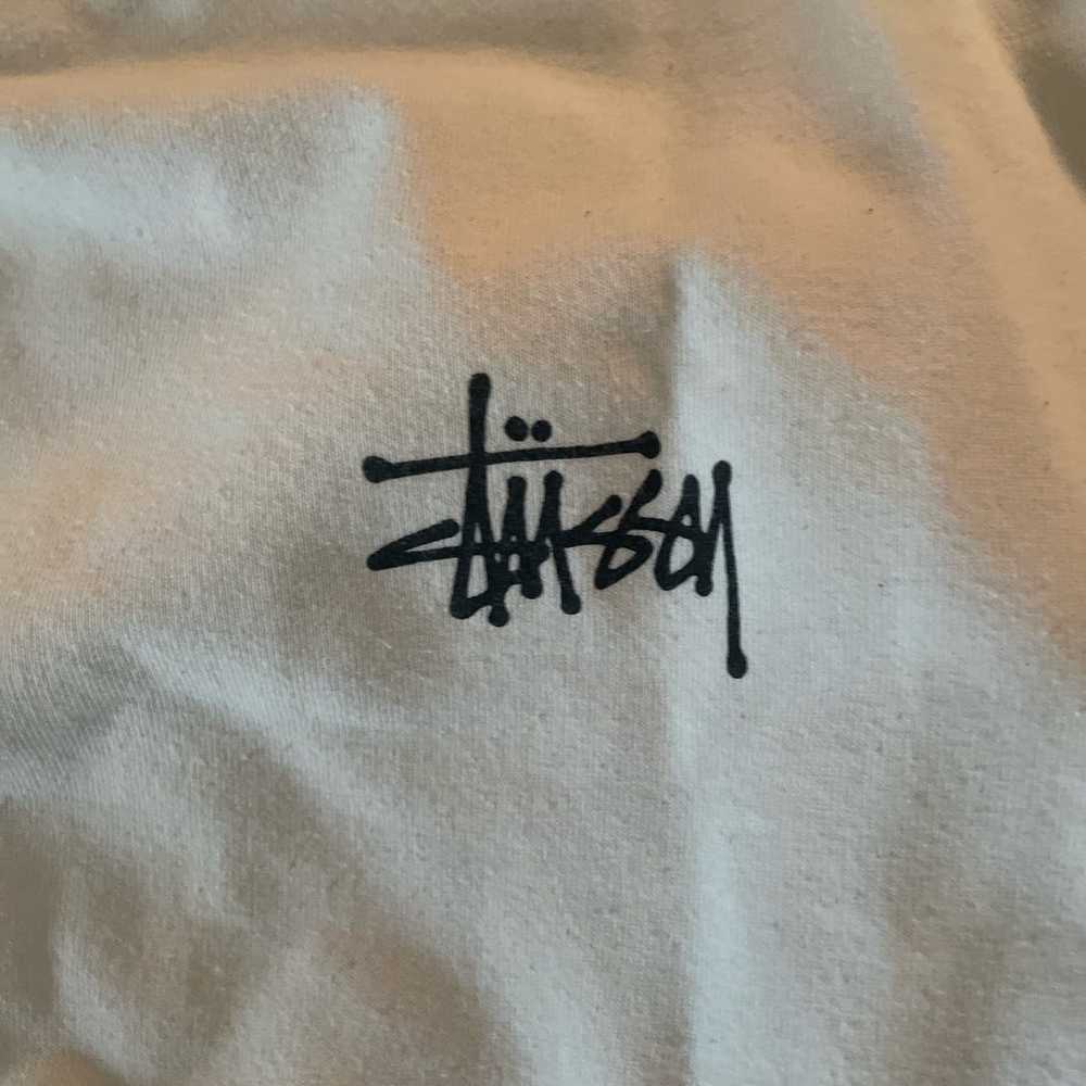 Stussy BASIC STÜSSY pigment DYED crew neck - Gem