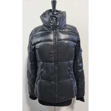 Sam. Men's Matte Glacier Puffer Jacket - Black - Size Small