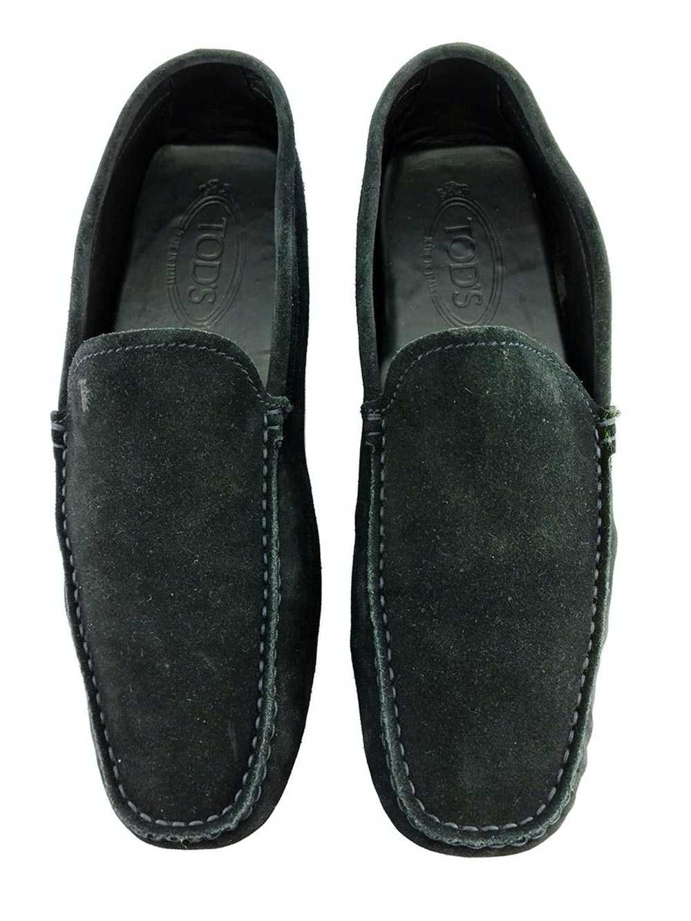 Tod's Tod’s Black Suede Gommini Loafers Men’s US … - image 5