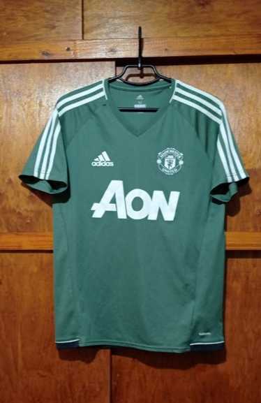 Adidas × Manchester United × Soccer Jersey Manches