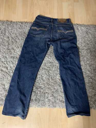 diesel jeans mens 28 denim industry inseam 32 type rr55 made in Italy