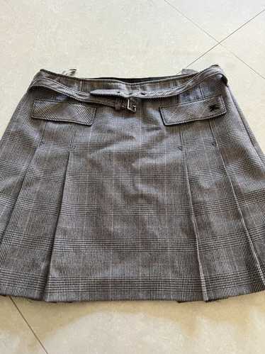 Burberry Vintage Burberry Nova Checkered Mini Skir